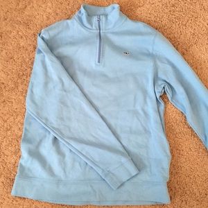 Vineyard Vines blue quarter zip, kids XL